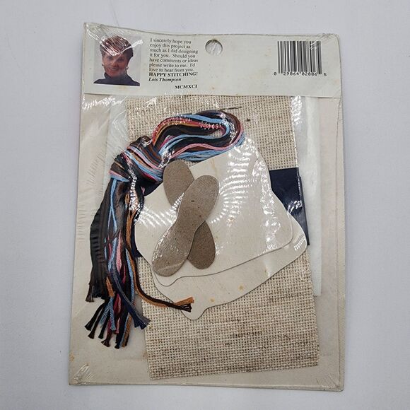 Designs for the Needle Cross Stich Lot of 4 Bears Mice Cat Fabric Boxes Bookmark - Picture 10 of 14